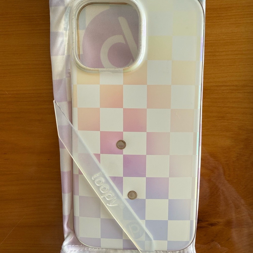Loopy Case Case - Checkered Phone Case